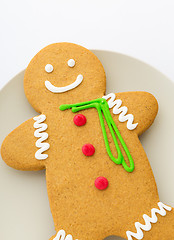 Image showing Gingerbread man cookies