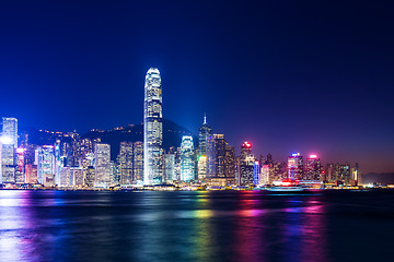 Image showing Victoria Harbor of Hong Kong