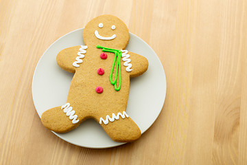 Image showing Gingerbread man