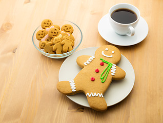 Image showing Gingerbread men