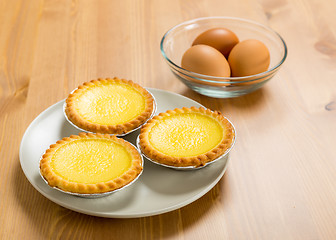 Image showing Hong Kong food, Egg tart and egg