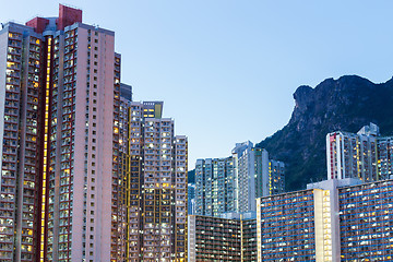 Image showing Kowloon residential building