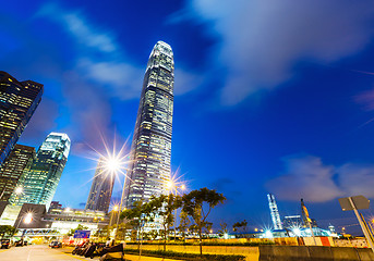 Image showing Hong Kong urban night