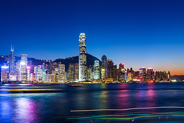 Image showing Hong Kong skyline