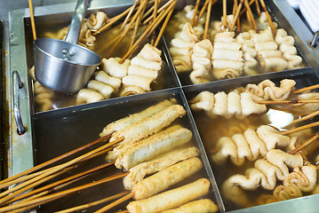 Image showing Korean local food, fish cake