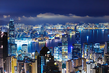 Image showing Hong Kong late night