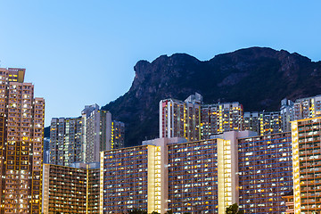 Image showing Kowloon residential building