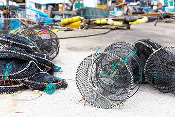 Image showing Traps for capture fisheries