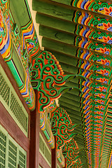 Image showing Buddhistic temple ornaments