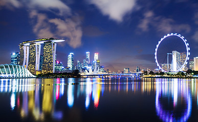 Image showing Singapore skyline