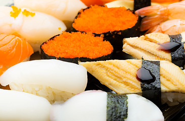 Image showing Sushi take out