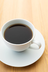 Image showing Cup of black tea