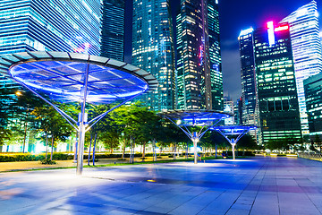 Image showing Singapore at night