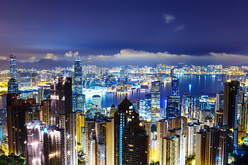 Image showing Hong Kong late night