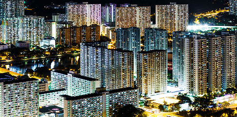 Image showing Hong Kong public housing