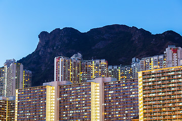 Image showing Kowloon residential area
