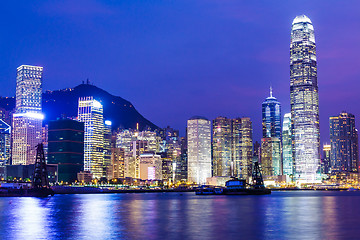 Image showing Hong Kong night