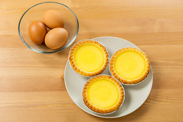 Image showing Hong Kong Local food, Egg tart