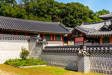 Image showing Traditional korean architecture