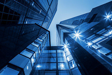 Image showing Skyscraper from low angle