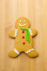 Image showing Xmas gingerbread man