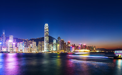 Image showing Hong Kong skyline