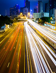 Image showing Hong Kong at night