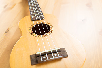 Image showing Ukulele close up