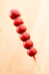 Image showing Beijing local snack, candied haw