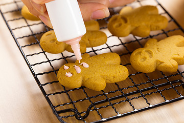 Image showing Homemade gingerbread 