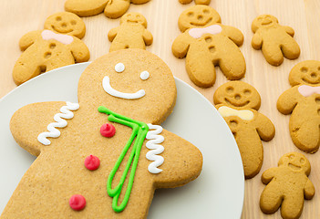 Image showing Gingerbread cookies