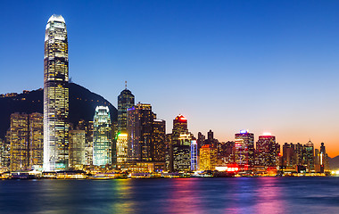 Image showing Hong Kong night