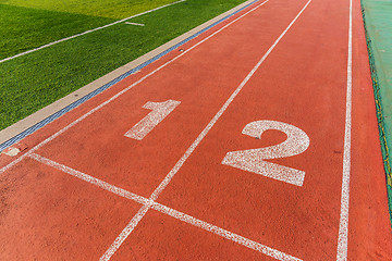 Image showing Running track