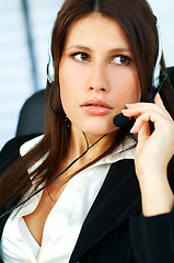 Image showing Call Center Agent