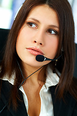 Image showing Call Center Agent