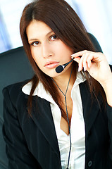 Image showing Call Center Agent