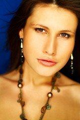 Image showing Sexy Brunette Portrait