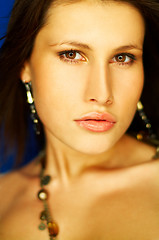 Image showing Sexy Brunette Portrait