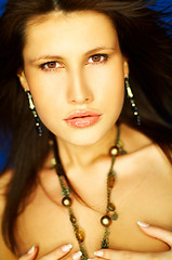 Image showing Sexy Brunette Portrait