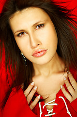 Image showing Sexy Brunette Portrait