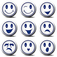 Image showing Smiley set