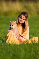 Image showing Hippie girl