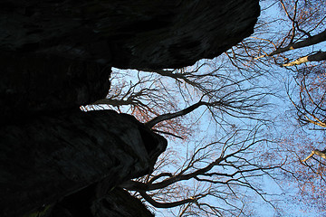 Image showing Rocky landscape in autumn