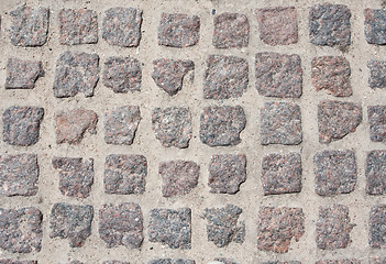 Image showing Stone pavement