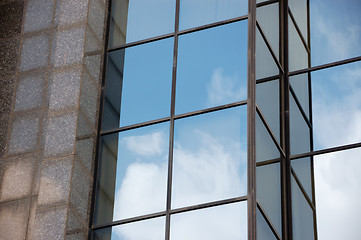 Image showing modern glass facade