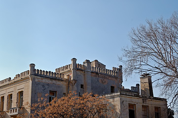 Image showing abandoned mansion ruins