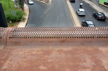 Image showing urban traffic cars on motorway