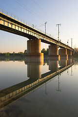 Image showing Railway bridge