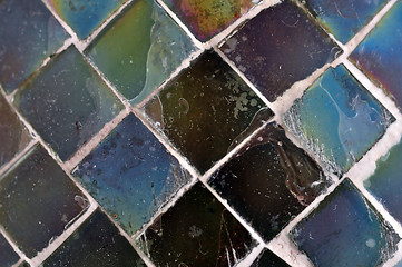 Image showing square pieces of glass