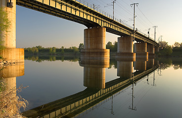 Image showing Railway bridge